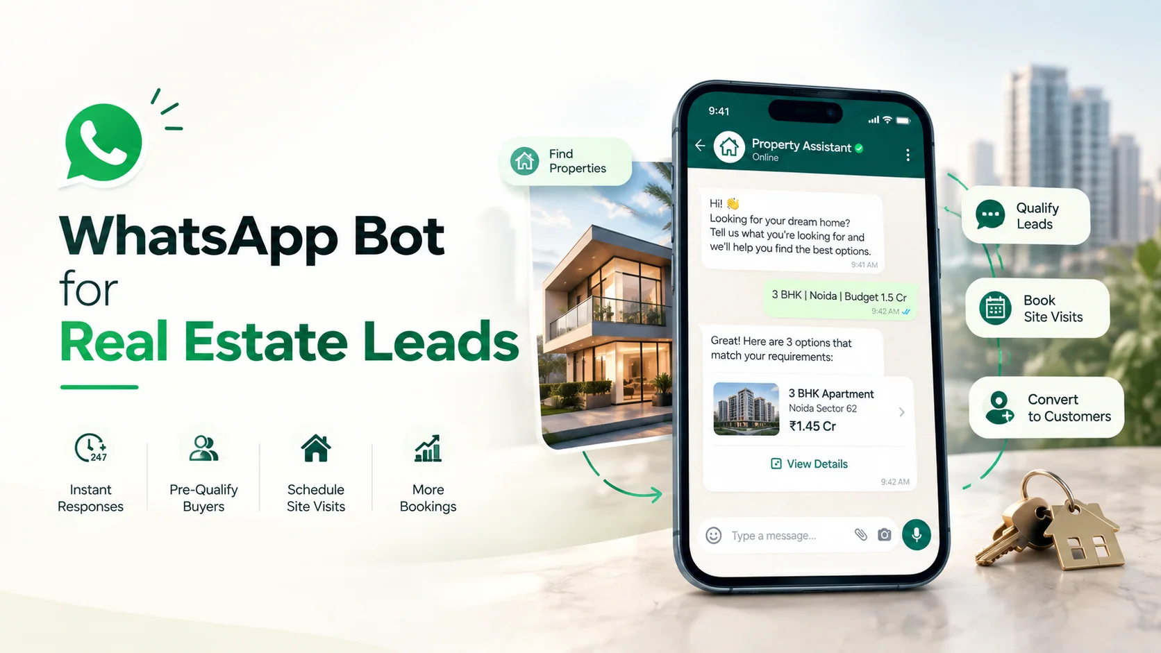 WhatsApp Bot for Real Estate Leads
